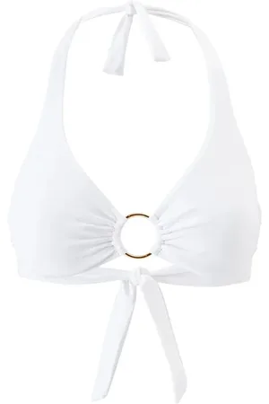 Melissa Odabash Bikinis, female, , M, Bikini Top with Gold Trim