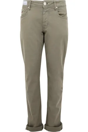 sartoria tramarossa Slim-fit Jeans, male, , W36, Slim Fit Olive Jeans