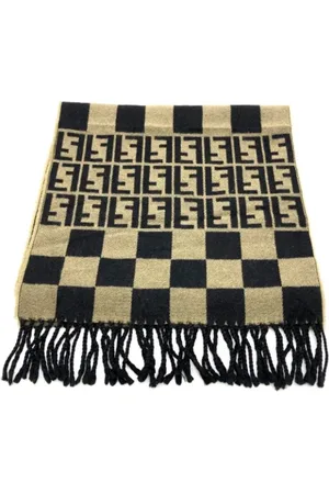 Fendi Pre-owned Scarves, female, , ONE SIZE, Pre-owned Wool scarves