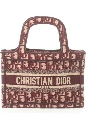 Dior Pre-owned Tote Bags, female, , ONE SIZE, Pre-owned Canvas handbags