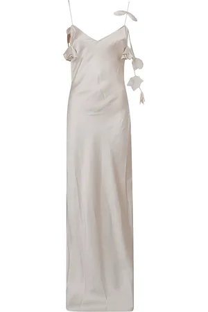 Self-Portrait Chic Nude Dress for Formal Occasions