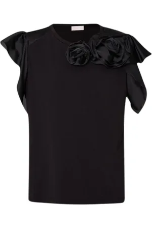 Liu Jo Blouses, female, , XS, Floral Jersey T-Shirt