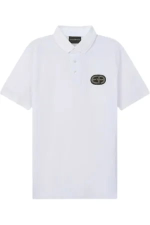 Emporio Armani Polo Shirts, male, , M, Slim Fit Short Sleeve Polo Shirt