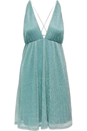 ONLY Sleeveless V-Neck Dress, Aruba