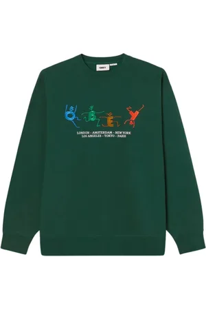 Obey Sweatshirts, male, , S, Rain Forest Sweatshirt Hoodie