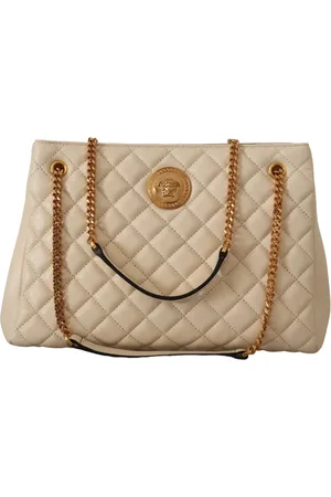 VERSACE Shoulder Bags, female, , ONE SIZE, Elegant Quilted Leather Tote Handbag