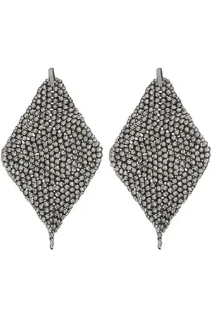 Brunello Cucinelli Sculptured Silver Earrings