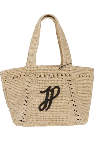 Patou Tote Bags, female, , ONE SIZE, White Shopper Bag Elegant Design