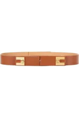 Elisabetta Franchi Double Wrap Faux Leather Belt