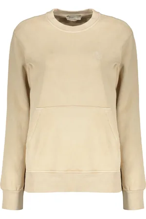 HERNO Sweatshirts, female, , S, Embroidered Cotton Sweatshirt with Ribbed Edges