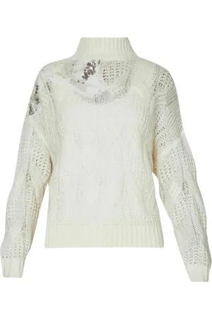 Liu Jo Turtlenecks, female, , S, Sequin Turtleneck Jumper
