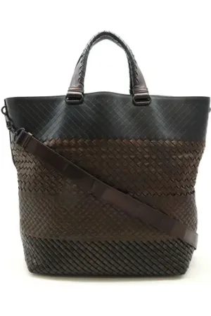 Bottega Veneta Pre-owned Tote Bags, female, , ONE SIZE, Pre-owned Leather shoulder-bags
