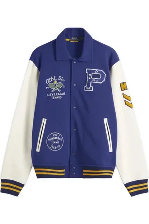 Ralph Lauren Bomber Jackets, male, , XL, Athletic Club Varsity Jacket Fall Multi