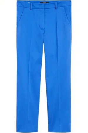 Max Mara Cotton stretch trousers with French pockets