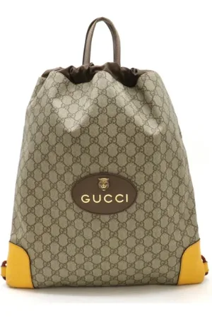 Gucci Pre-owned Backpacks, female, , ONE SIZE, Pre-owned Canvas backpacks