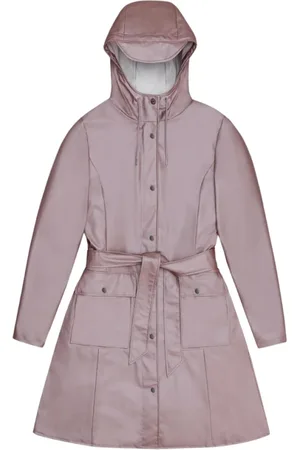 Rains Rain Jackets, female, , L, Curve W Jacket with Hood