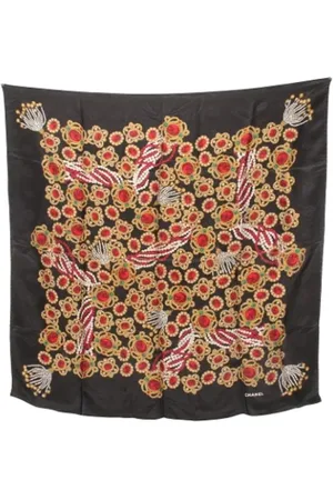 CHANEL Pre-owned Scarves, female, , ONE SIZE, Pre-owned Silk scarves