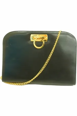 Salvatore Ferragamo Pre-owned Cross Body Bags, female, , ONE SIZE, Pre-owned Leather shoulder-bags