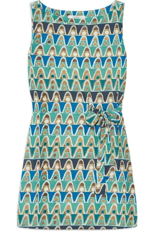 Maliparmi Sleeveless Tops, female, , S, Blue Gray Mint Top