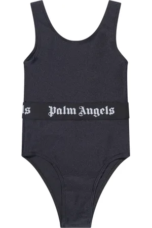 Palm Angels Chic Swimsuit with Green Accent