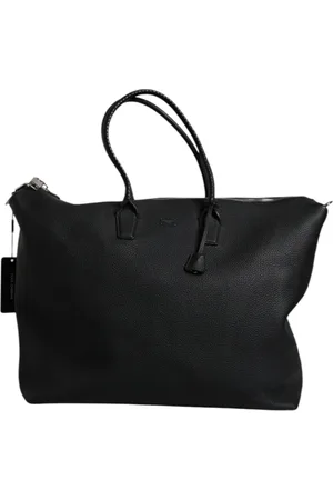 Dolce & Gabbana Leather Shoulder Duffle Bag