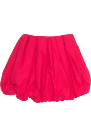 Pinko Short Skirts, female, , S, Balloon Mini Skirt with Pleats