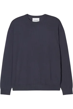 Closed Round-neck Knitwear, male, , L, Cotton and cashmere crewneck Jumper