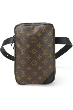 LOUIS VUITTON Pre-owned Belt Bags, male, , ONE SIZE, Pre-owned Leather shoulder-bags