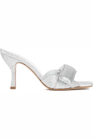 Gia Borghini Metallic Glitter Sandals Aw23
