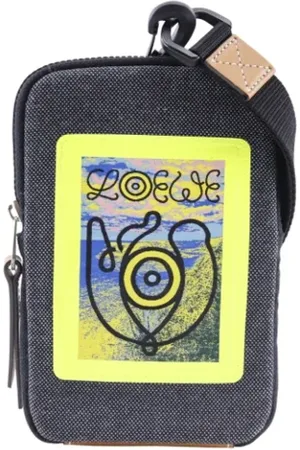 Loewe Pre-owned Cross Body Bags, female, , ONE SIZE, Pre-owned Canvas shoulder-bags