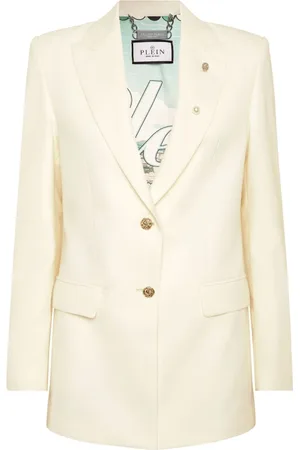 Philipp Plein Blazers, female, , M, Stylish Blazer with Unique Design