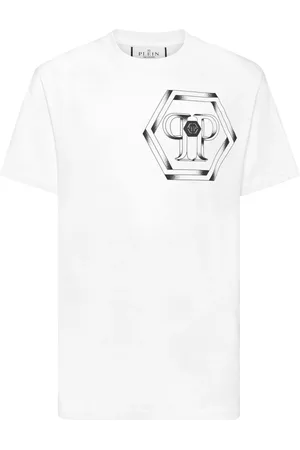 Philipp Plein Casual Cotton T-Shirt in Black
