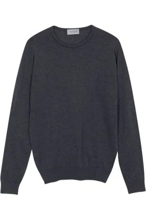 JOHN SMEDLEY Round Neck Cotton Jumper