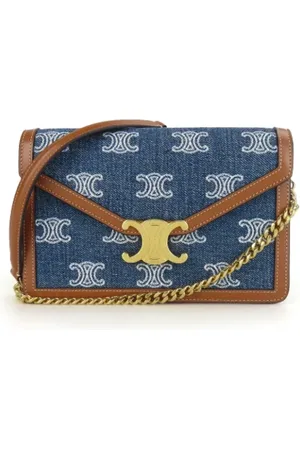Céline Pre-owned Shoulder Bags, female, , ONE SIZE, Pre-owned Denim shoulder-bags