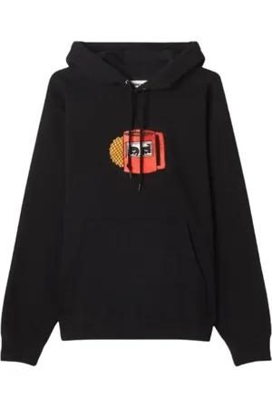 Obey Hoodies, male, , XL, Cotton Hoodie with Embroidered Logo