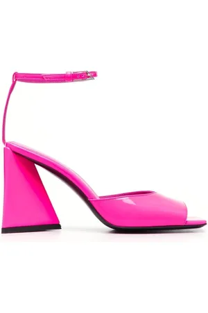 The Attico High Heel Sandals, female, , 4 UK, Fuchsia Piper Sandals with High Heel