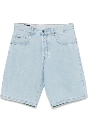 Emporio Armani Clear Shorts with Logo Patch