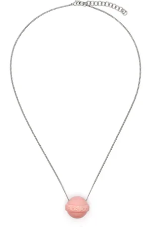 Fiorucci Necklaces, female, , ONE SIZE, Embossed Logo Cable-Link Chain Jewelry