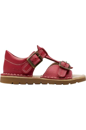 Clarks Sandals, female, , 22 1/2 EU, Leather Play Sandals for Baby Girls