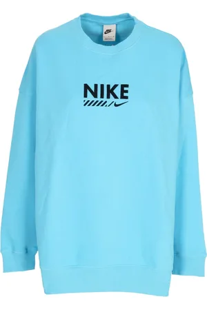 Nike Sweatshirts, female, , XS, Crewneck Fleece Sweatshirt Oversize Fit