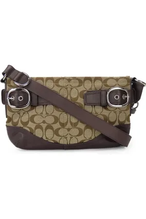Coach Pre-owned Cross Body Bags, female, , ONE SIZE, Pre-owned Canvas shoulder-bags