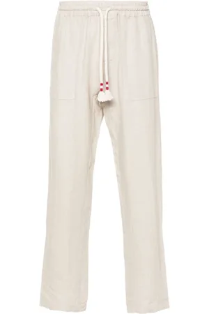 MC2 SAINT BARTH Linen Trousers Stylish Comfortable Fit