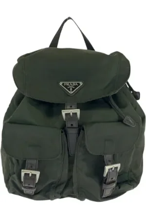Prada Pre-owned Backpacks, female, , ONE SIZE, Pre-owned Canvas backpacks