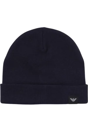 Emporio Armani Beanies, male, , M, Luxurious Wool Beanie Hat