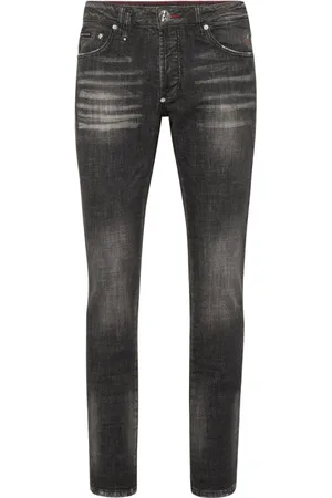 Philipp Plein Slim-fit Jeans, male, , W38, Stylish Denim Jeans