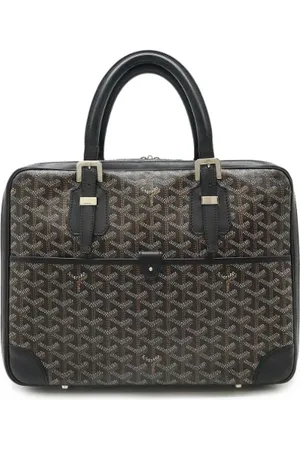 GOYARD Pre-owned Handbags, male, , ONE SIZE, Pre-owned Canvas briefcases