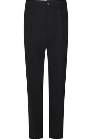 MICHAEL COAL Drawstring Wool Trousers