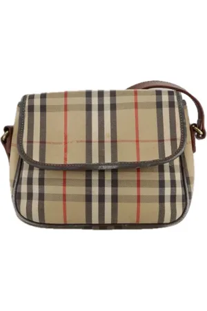 Burberry Pre-owned Cross Body Bags, female, , ONE SIZE, Pre-owned Canvas shoulder-bags