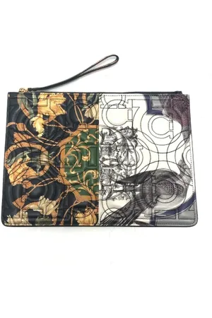 Salvatore Ferragamo Pre-owned Clutches, female, , ONE SIZE, Pre-owned Leather clutches