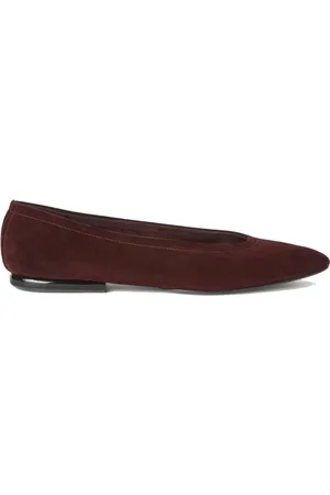 Loro Piana Ballerinas, female, , 5 UK, Suede Ballerina Flats